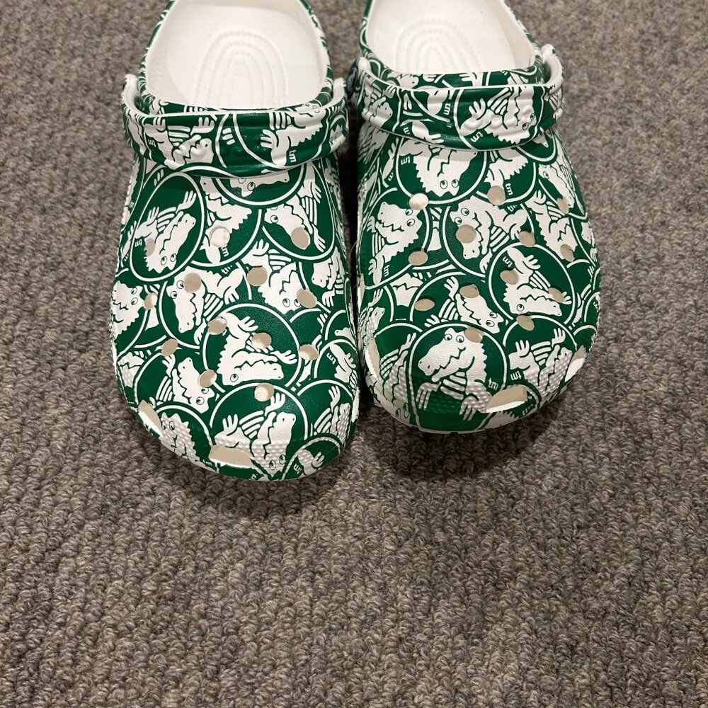 Crocs Classic Duke Print Clogs Women's 11, Mens 9